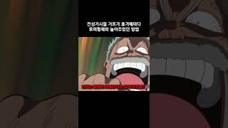 전성기시절 거프가 휴가때마다 루피형제를 놀아주었던 방법 #원피스