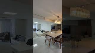 Luxuoso apartamento frente mar localizado na Praia das Pitangueiras em Guarujá/SP