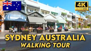 WALKING AROUND PADDINGTON SYDNEY | Sydney's most unique URBAN VILLAGE | 4K UHD Video Walk