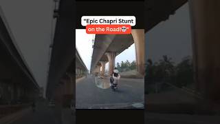 "Epic Chapri Stunt Captured in 4K! Woodman Dual View Dash Cam"