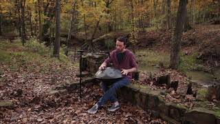 Handpan music in the woods - C# Annaziska