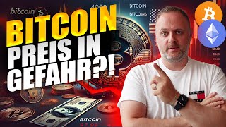 Bitcoin & Ethereum Preis in Gefahr? Wichtige News & Chart!