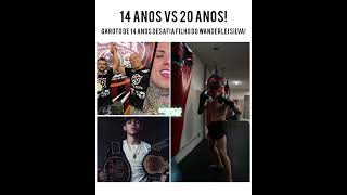 THOR SILVA, FILHO DO WANDERLEI SILVA, FOI DESAFIADO POR UM LUTADOR DE 14 ANOS! #mcdaniel