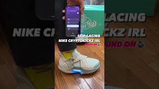 Nike Cryptokickz iRL #short #shoes #sneaker #sneakers #shorts #nike #technology #shortvideo