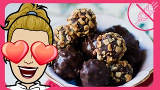 Como hacer BOMBONES Saludables de CHOCOLATE ¡Sin Azúcar!