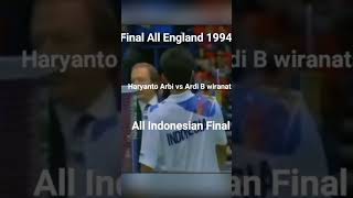 30 tahun Indonesia menunggu momen ini. Juara tunggal putra di All England dan All Indonesian Final