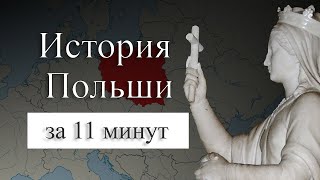 История Польши на карте. Раздел Речи Посполитой.