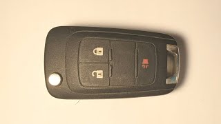 gmc key fob battery replacement