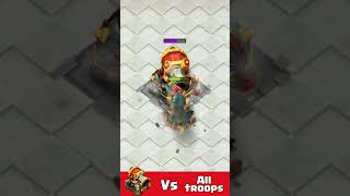 Ricochet Cannon Vs All New Level Troops In Clash Of Clans #maxtroops #th16 #cocneweventattack