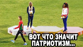 ПЛЮНУЛА И УШЛА ПОТОМУ ЧТО ГИМН НЕ ЕЕ! Вопиющий Случай На Чемпионате По Прыжкам Шокировал Мир Спорта