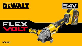 La meuleuse DEWALT XR FLEXVOLT 54V qui vous offre la puissance du filaire et la liberté du sans fil