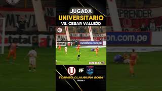 OLIVARES NO PUEDO CONCRETAR EL GOL TRAS ACHIQUE DE JOSE CARVALLO  #ydaleu  #universitariodeportes