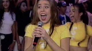 Paquitas New Generation cantando "Planeta Dance" - Planeta Xuxa 5/7/1997