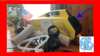 First Look | Denbig Portable Air Conditioner For Camping | Rv | Van life