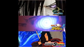 MADARA ULTIMATE JUTSU COMPARISON