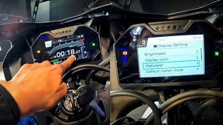 How To Use Meter Console All Features In New Yamaha R15M 2023 Model Mast Chiz h Yarr👌