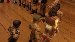 WWE Figures Dominos (Slo-Motion) Part 2