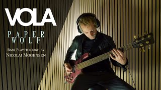 VOLA - Paper Wolf (Bass Playthrough by Nicolai Mogensen)