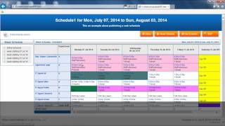 S24S Step 5 Publish your schedule - Web