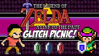 Zelda: A Link To The Past Glitch Picnic | Zelda: Alttp Glitches | MikeyTaylorGaming