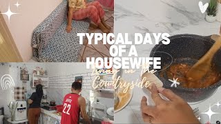 TYPICAL DAYS OF A HOUSEWIFE ✨LIVING IN A SIMPLE HOME