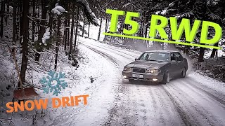 Volvo 960 T5 RWD Forest Snow DRIFT