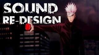 Sound Re-Design: Gojo Satoru's Cursed Technique Reversal: Red