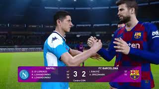 18-04-2020  GOLEADA   | Napoli vs Barcellona | e | Napoli vs Psg | eFootball Pes2020 - MyClub