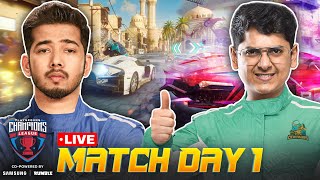 PGCL 2023 | Match Day 1 | @officialscoutop @MortaLyt | PLAYGROUND WATCHPARTY | P1NGu