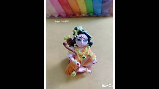 Ram lala clayart🚩जय श्री राम🙏#viral#religion#jaishreeram#siyaram#ram#ramayan#clay#art#share#shorts✨💐