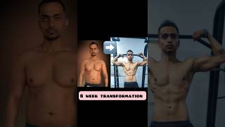 8 week transformation watch till end #shorts