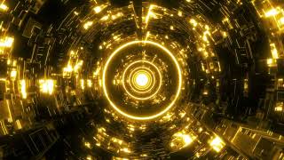 Sci fi Abstract Futuristic Dimensional wrap tunnel 3d Endless Loop Animated Background 2