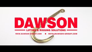 DAWSON G70 Long Large Opening Hook, Grade 70 Forged Alloy Steel Clevis J Hook - China Supplier