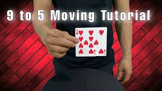 9 to 5 Moving Card Tutorial