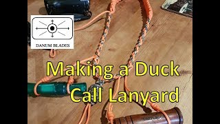 Paracord Duck Call Lanyard