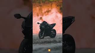 YAMAHA R15 V4 monster modified black #r15v4 #yamaha #r15m #youtubeshorts #short #shorts #viral #bike