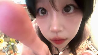 ASMR Gettin U ready for your First Date (Skin care, Makeup, Ear Blowing, Face Massage, Examination)