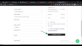 Accept Credit & Debit Cards Only Without PayPal yellow Button Via Codarab Payment Plugin