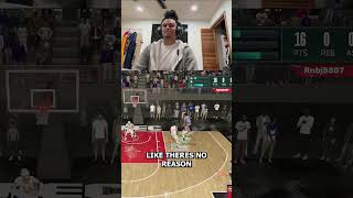 BRO REALLY APOLOGIZED FOR SCORING 💀 #shorts #nba2k23 #2k23 #nba2k23nextgen #2k23rec