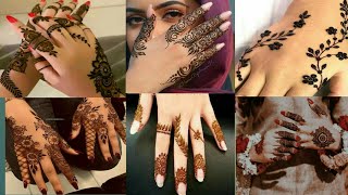 top class mehndi design |simple and easy finger mehndi design | go tikki design|mehndi for back hand