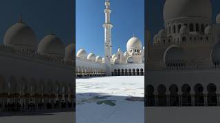 Discover the Beauty: Sheikh Zayed Grand Mosque ! 🕌✨ #abudhabi  #explore #seetheworld