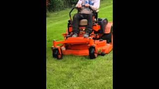 Zero turn mowing @A leigh grounds contractors