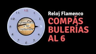 Metrónomo Flamenco: Compás Bulerías al 6