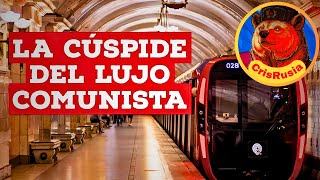 EL METRO DE MOSCÚ: LAS 8 ESTACIONES MAS IMPACTANTES | Vivir en Rusia | El palacio del pueblo