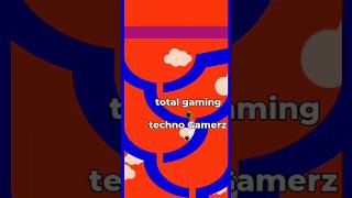 Total gaming vs techno gamerz #shorts #totalgaming #technogamerz