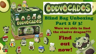 Oddvocados Blind Capsule Unboxing Part 2 & 3