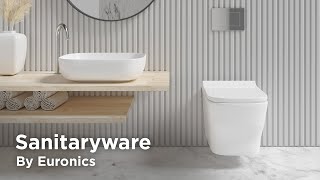 Euronics Bathroom Ceramic Sanitaryware with Multiple options