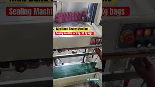 Mini band sealer packaging machine | pouch packaging machine | 5kg pasta bags packaging machine