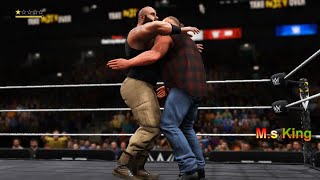 WWE 2k20 Brock Lesnar vs Braun Strowman Big Full Match on NXT Takeover in Hindi Commentary