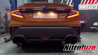 Magnaflow catback exhaust with quad magnaflow exhaust tips soundcheck - Nitrofuze Garage